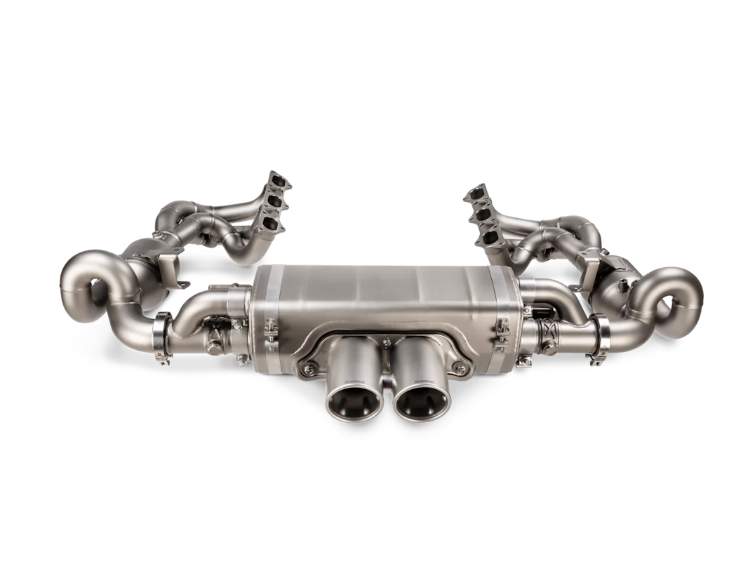 AKRAPOVIC | PORSCHE 911 (992) GT3 / GT3 Touring Slip-on Race Line (Titanium) Exhaust - Image 3
