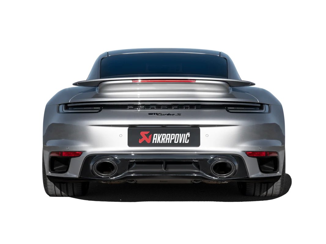 AKRAPOVIC | Porsche 911 (992) Turbo / Turbo S / Sport Classic Slip-on Race line (Titanium) Exhaust - Image 3