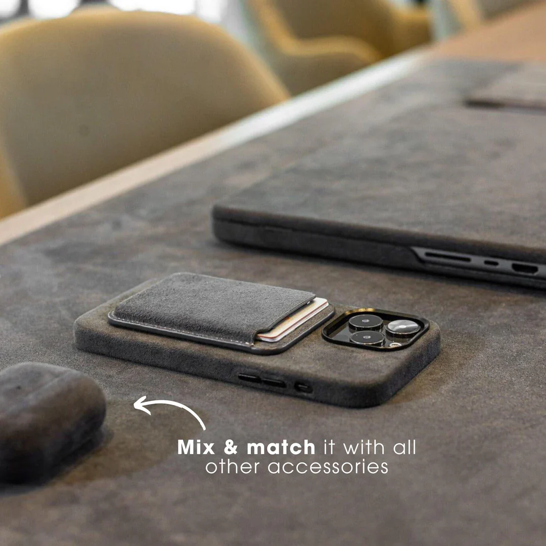 Alcanside | iPhone 14 Pro Max Alcantara Case | Space Grey - Image 5