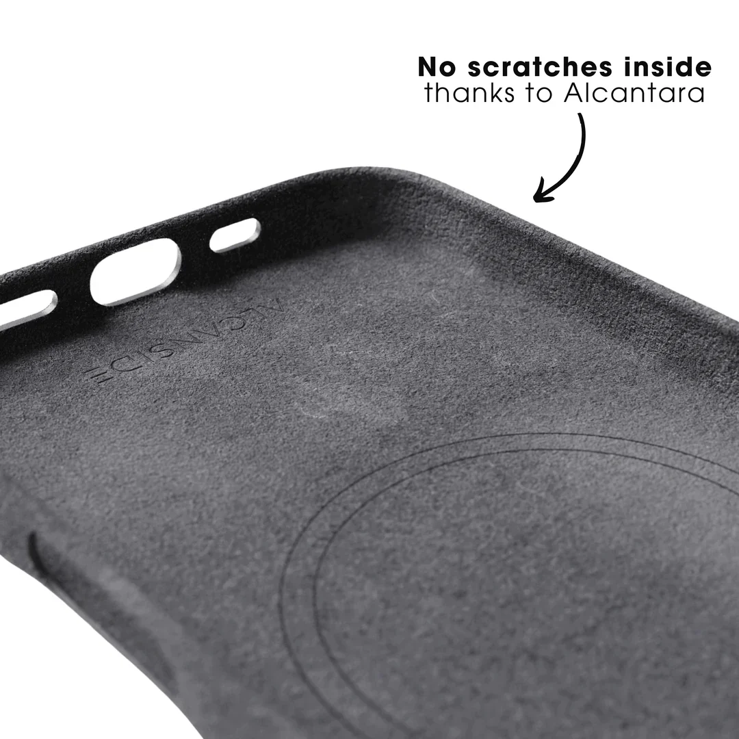 Alcanside | iPhone 14 Pro Max Alcantara Case | Space Grey - Image 7