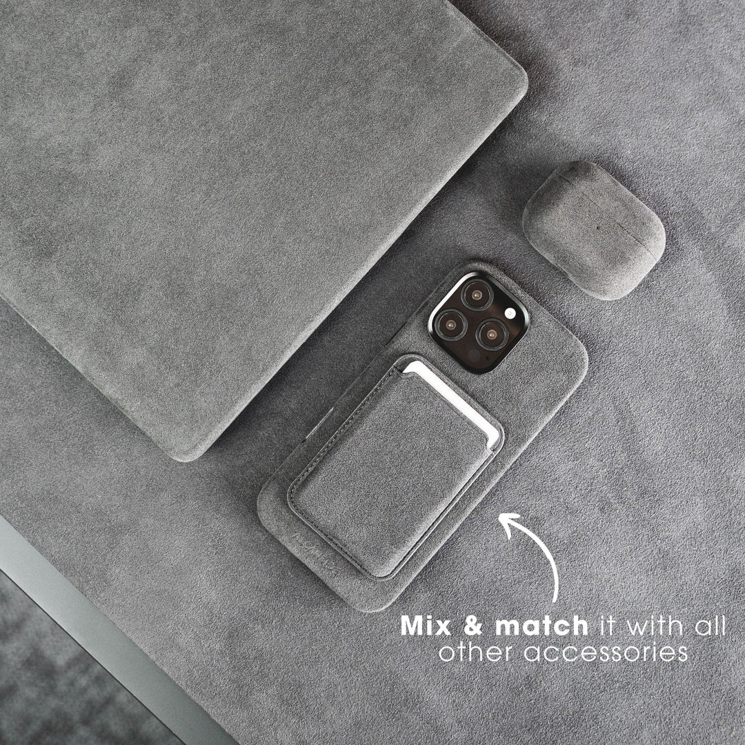 Alcanside | iPhone 16 Pro Max Alcantara Case | Space Grey - Image 6