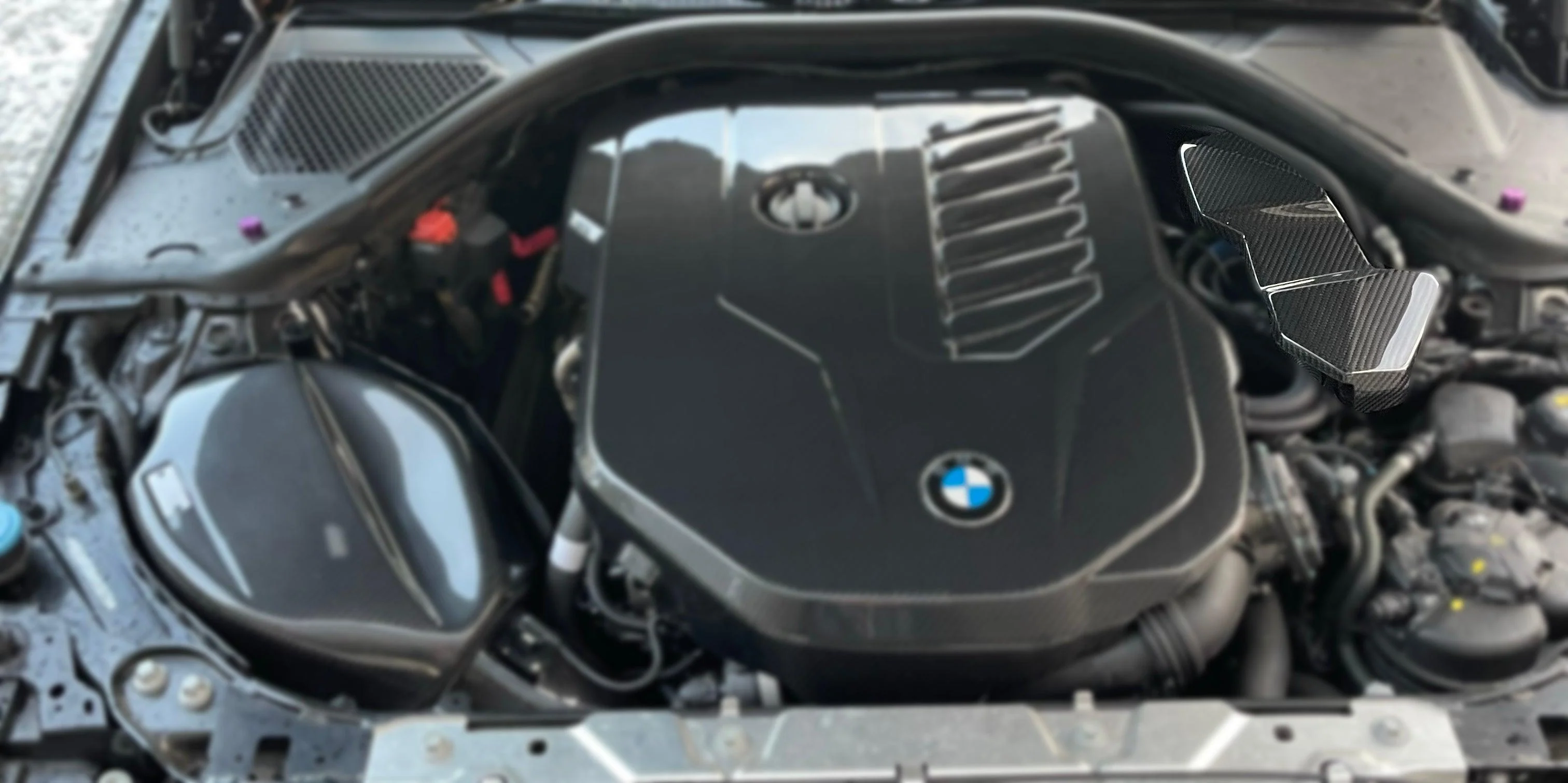 EVOLUTION M | BMW B58 Carbon Engine bay PACKAGE - Image 4