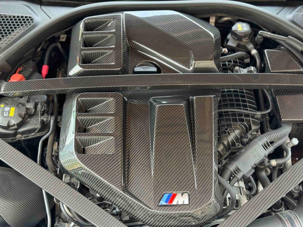 EVOLUTION M | Carbon Engine cover S58 (Gloss or Matte) | BMW G8x M3/M4 - Image 13