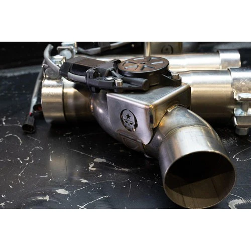 Dodge RAM TRX 2021+ pickup truck | 3.0" DUAL GUERRILLA Exhaust Bypass valve - Image 5
