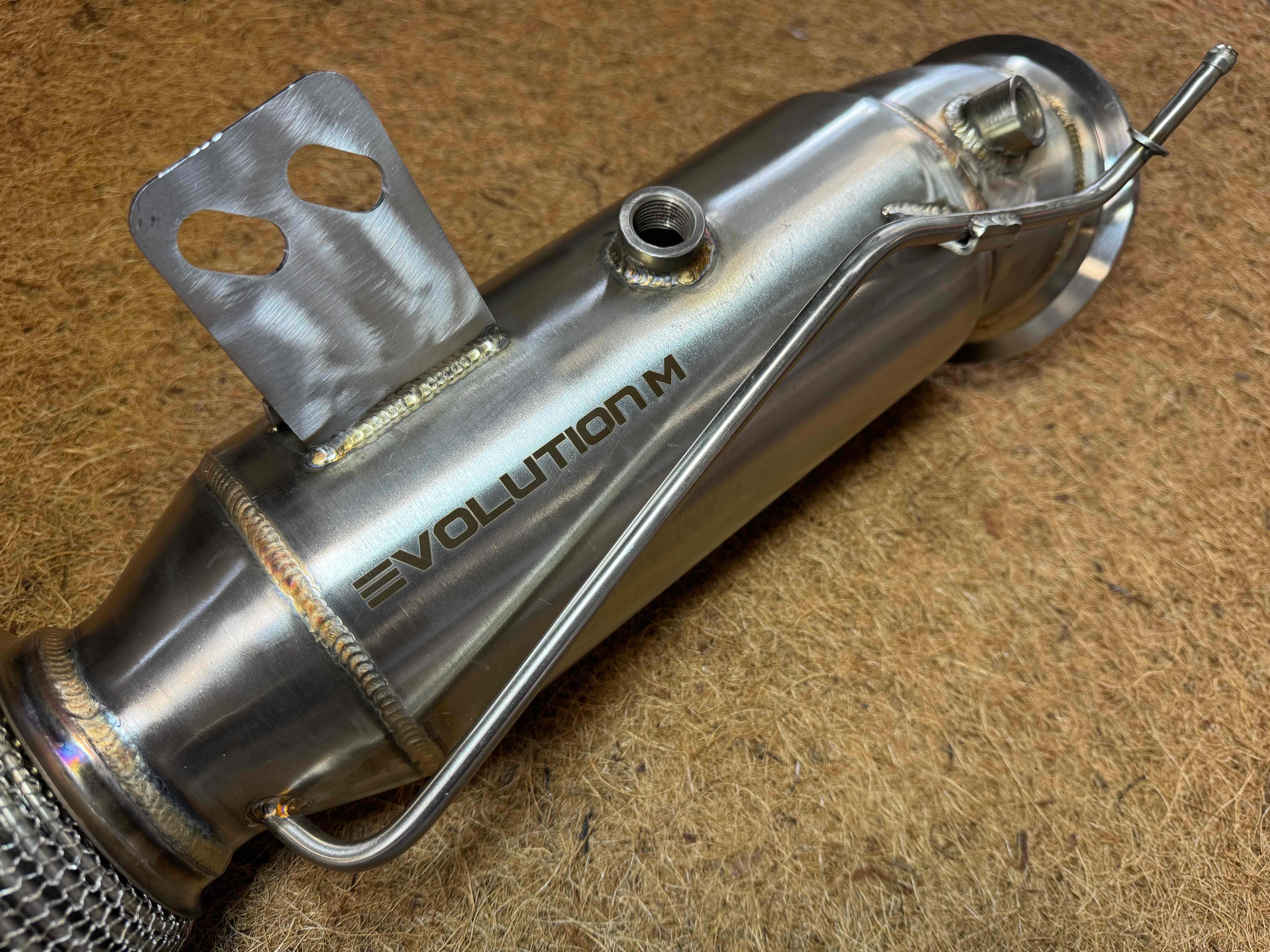 EVOLUTION M | BMW B58 Gen.2 M340i/M440i/M240i Downpipe (Catless or 200 cell) - Image 3