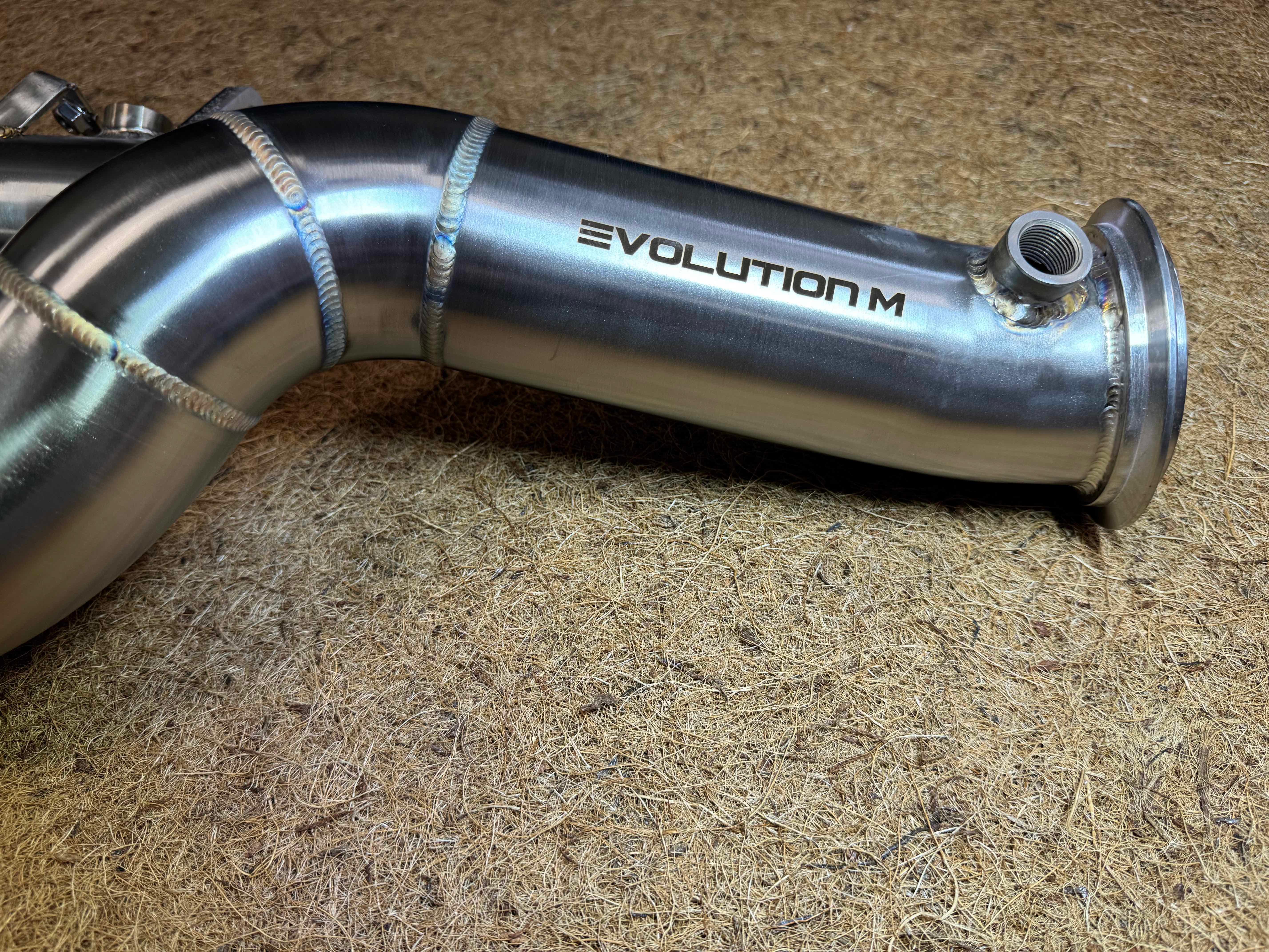 EVOLUTION M | BMW S58 G8x M2 / M3 / M4 Downpipes (catless or 200 cell) - Image 11