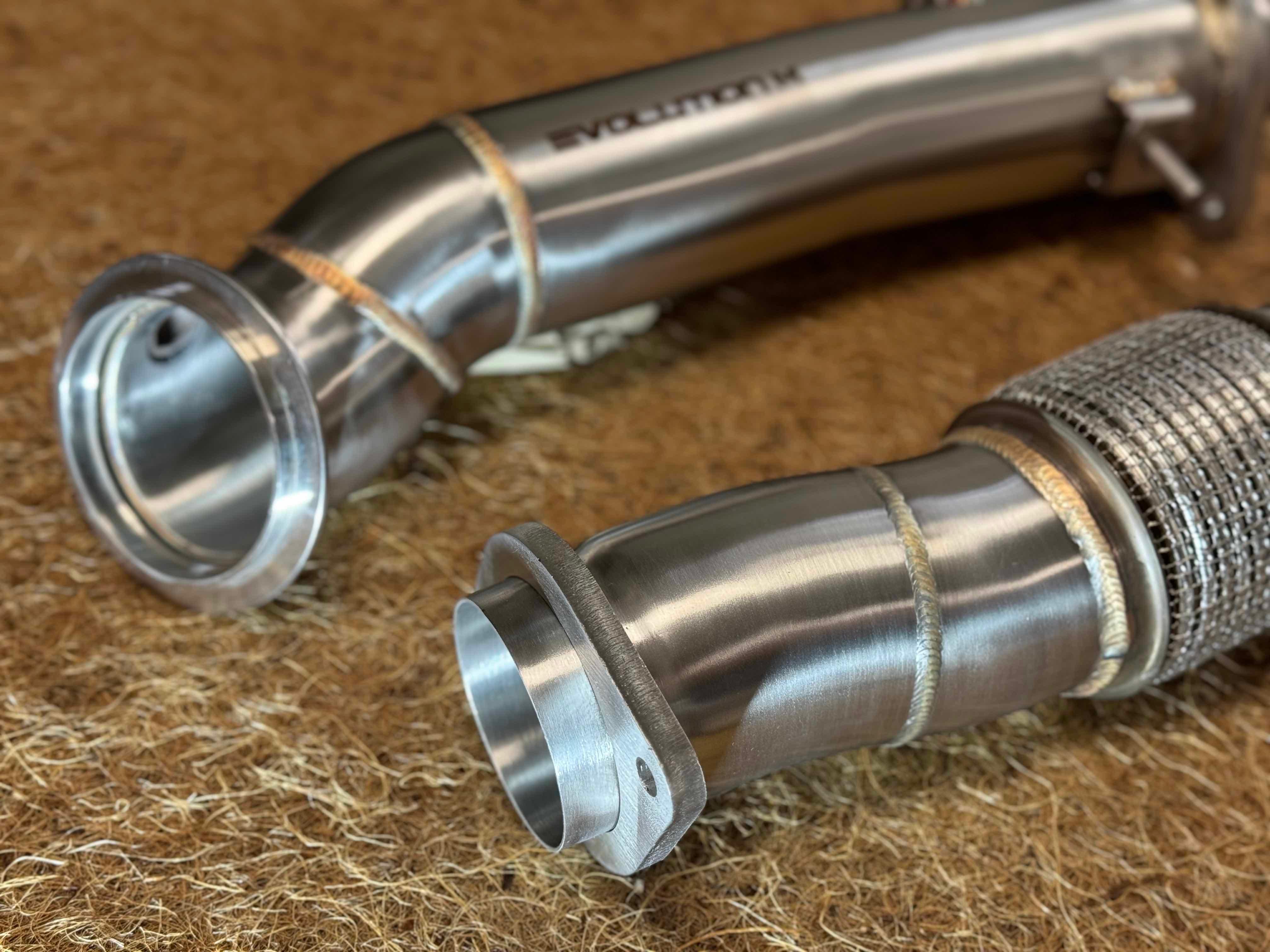 EVOLUTION M | BMW S58 G8x M2 / M3 / M4 Downpipes (catless or 200 cell) - Image 16