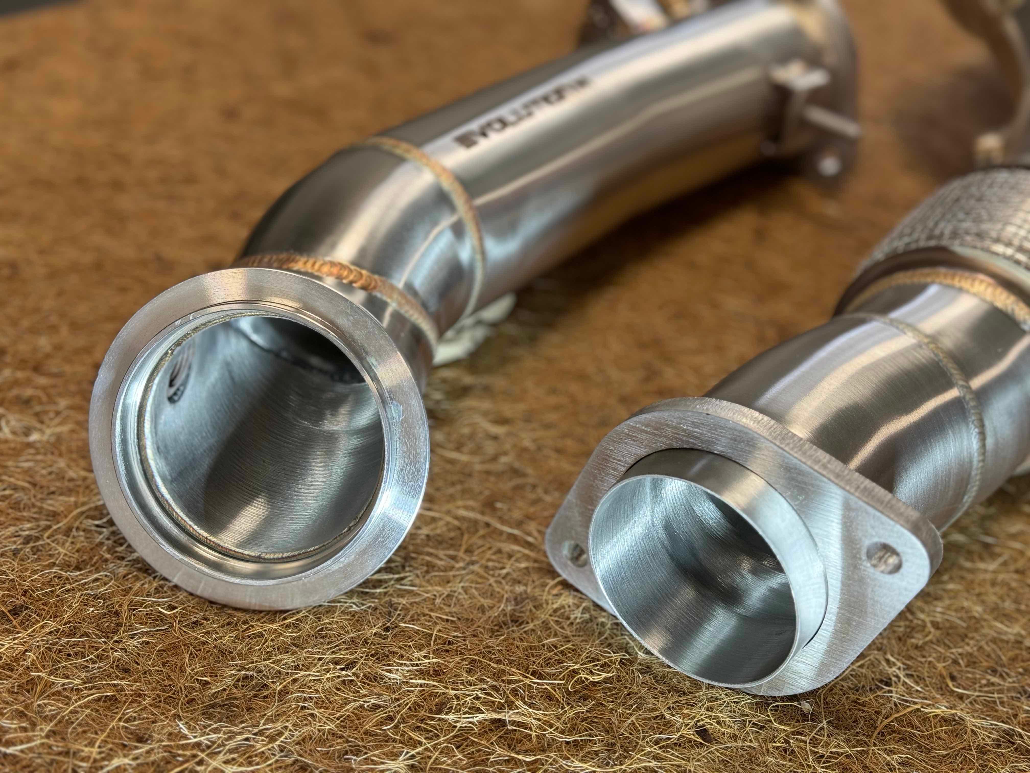 EVOLUTION M | BMW S58 G8x M2 / M3 / M4 Downpipes (catless or 200 cell) - Image 17