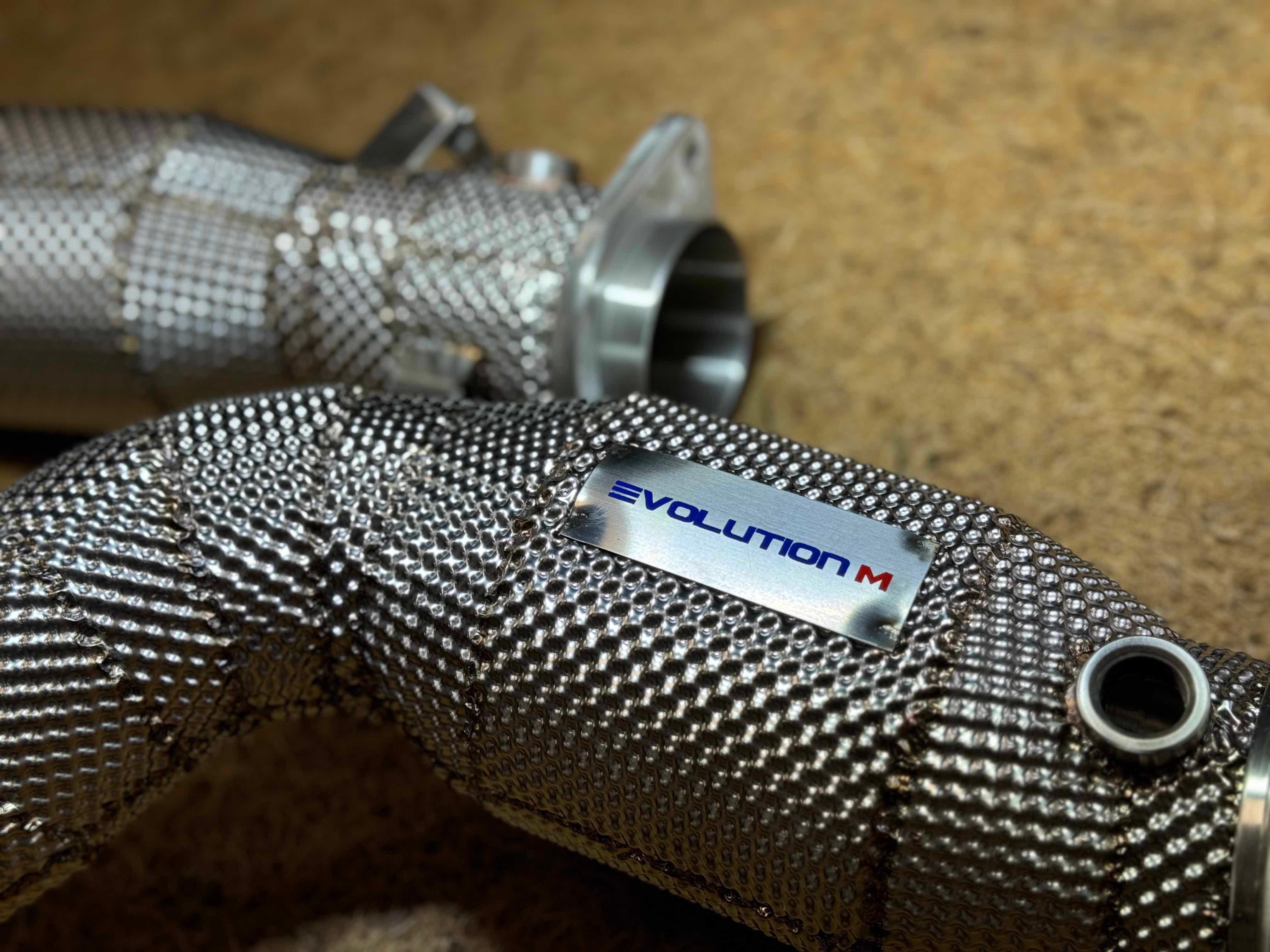 EVOLUTION M | BMW S58 G8x M2 / M3 / M4 Downpipes (catless or 200 cell) - Image 5