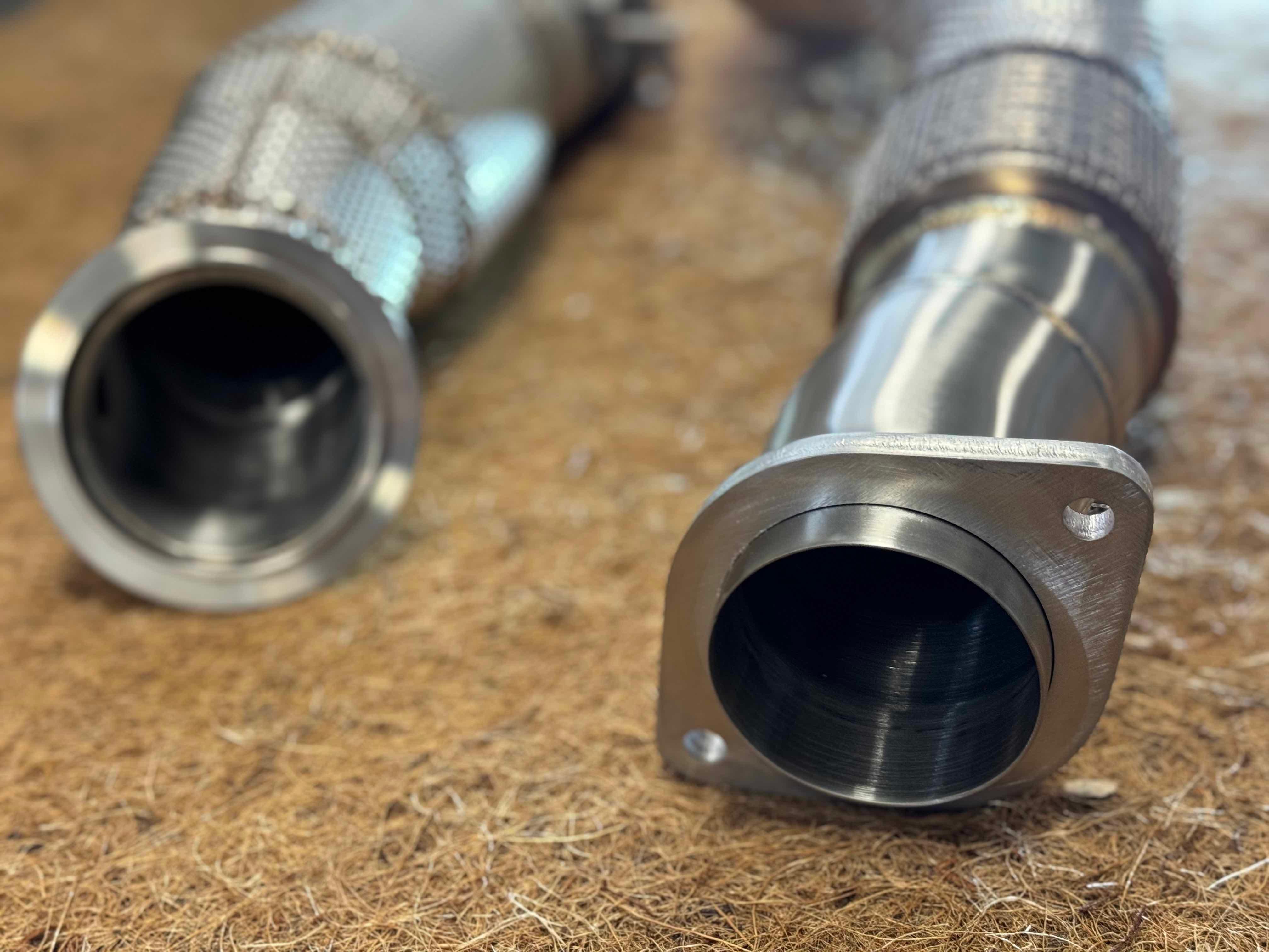 EVOLUTION M | BMW S58 G8x M2 / M3 / M4 Downpipes (catless or 200 cell) - Image 9
